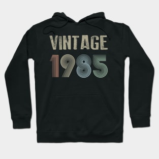 Vintage 1985 35th Birthday Men Women Hoodie